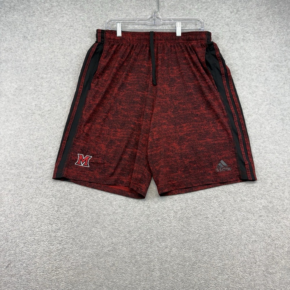 Under Armour Maryland Terrapins UMD Terps NCAA Athletic Shorts Red Men's Large